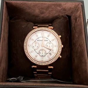 Rose Gold Michael Kors Watch